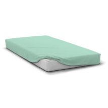 Sábana Ajustable - Home Linge Passion - Hp72112 - Microfibra 82 G - 90 X 190 Cm - Bonete 30 Cm - Verde Agua