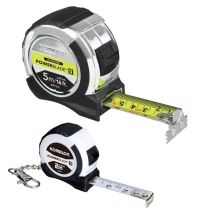 Komelon - Tape 5m / 16ft Powerblade Tape Measure Mpt57e And 2m Keyring Tape