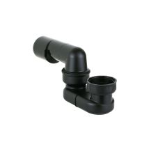 Siphon Für Wannenablaufsäule Mit Ablauf Ø50 - Ø40 Mm Vicario 805 Schwarz
