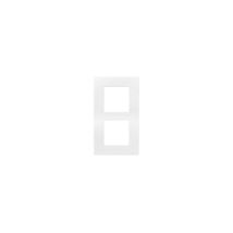 Arnould 60822 Vertical Double Plate With 57mm Center Distance - White Space Light