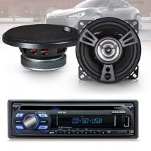Calibre Rcd122 Paquete De Coches 75w X 4 + 2 Altavoces De 100w Xsound