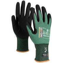 Guante anticorte OX-ON Cut Advanced 9904 – Tamaño 7 – EN 388:2016 – Verde-negro