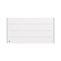 Bestherm - Elektrischer Festkörper-heizkörper Mit Keramikinertie 2000w Tanin Horizontal Weiß (ohne Stecker)