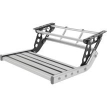 Escalón Manual Para Caravanas, Escalón Plegable Para Autocaravanas, Escalón Con Iluminación Led Para Autocaravanas Y Caravanas.