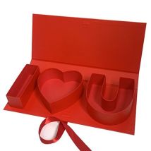 Valentine's Day Gift Box Advanced Collapsible Gift Box Wedding Gift Box Party Gift Box Valentine's Day Gift Box Full Of Surprises (1 Pcs)