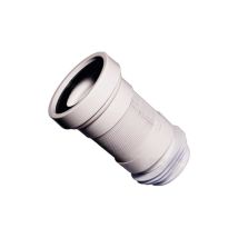 Manguito Inodoro Extensible – PVC Resistente – Junta de Goma Flexible – Conexión Estanca – McAlpine