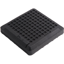 Isolierplatte Level-mount 750kg Epa 7, 70x70mm - Effbe
