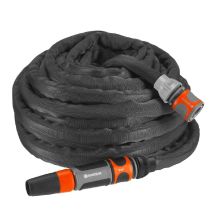 GARDENA – Textilschlauch Liano 15m – 13mm Durchmesser – Hochwertiges Textilgewebe – Frostsicher und UV-beständig – 1843120