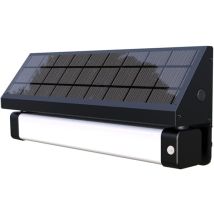 Solar-wandleuchte Mit Bewegungssensor, Starker Lichtstrom 1000 Lumen, 4w Solarpanel – 72 Std. Betriebsdauer - Solarsys