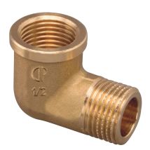 Codo De Latón Macho-hembra Fp Pattaroni F004 3/4' - Latón