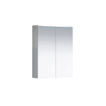 Trendteam - Smart Living Wons Armadietto Con, Legno Ingegnerizzato, Bianco Laccato Bianco Lucido, 60 X 78 X 18 Cm