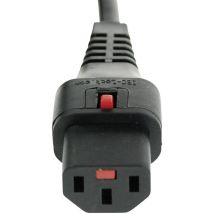 Cavo Di Alimentazione Iec Presa Iec C13 - Spina Schuko Angolata Nero 3.00 M 1 Pz. - Kash
