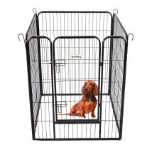 Paitsy - Parque Para Perros, Cachorros Y Conejos Gardeo80x100x4, 4 Paneles De 80x100cm, 0,64m2, Modular, Para Interior Y Exterior, Plegable, Garantía 