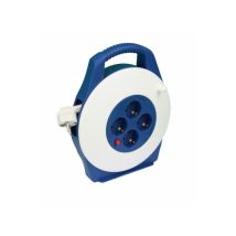 Industrias Tayg - Enrollacable Elec 3x1,5mm 05mt 3500w 2t-tt Term. Tayg Bl/az