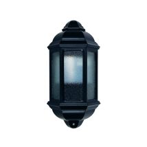Dopo - Aplique Clásico Medi Tinted Glass Ip44 E27 42w Negro