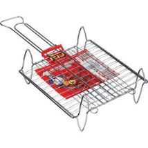 1pz Griglia A Rete Doppia Con Piedi - Cm.40x45