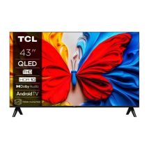 Tcl 43s51k - Tv Qled 43" (109 Cm) - Full Hd 1920x1080 - Hdr10 - Android Tv - 2xhdmi 1.4 - Wifi