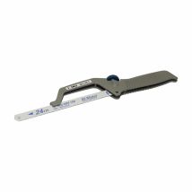 Sierra de arco mini para metales – Aluminio – Hoja de 12" – 24 dientes por pulgada – Irimo