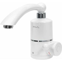 Scaldabagno A Flusso 3000w Con Rubinetto E Beccuccio A Parete 75932 Fala