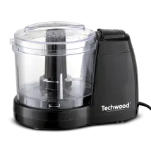 Hachoir Électrique Techwood Tha-156 - 375 Ml 150w - 2 Vitesses - Coloris Noir