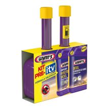 Wynns - Wynn's Kit Pre-itv Anti-inquinamento Diesel Con Eliminatore Di Fumo Nero E Detergente Per Iniettori (2x325ml)