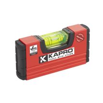Kapro – Handy Spirit Level 10cm – Compact Aluminium Level with Acrylic Vial – Accurate Measurement for DIY Projects