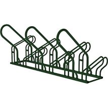 Optimum – Staffa antifurto per rastrelliere biciclette – Acciaio zincato e verniciato – Altezza 795 mm – Verde muschio RAL 6005