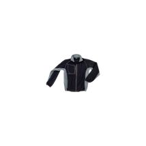 Chaqueta polar negra/gris XL – 100% poliéster – Tecnología antiminería – Ideal para actividades al aire libre