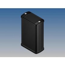 Tekam 12.9 - Carcasa Universal (aluminio, 101,34 X 62,9 X 34,54 Mm), Color Negro - Teko