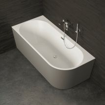 Vasca Freestanding - Capri 180 Gauche Grise - Grigia - 180 X81 X58 Cm, By Spalina