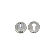 Rosace De Protection Blindée Chromé Ø50mm