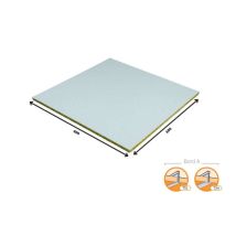 Dalle Plafond Acoustique Minerval A 12 60x60 Cm - Epaisseur 12 Mm Blanc - Carton De 40 Dalles - Eurocoustic