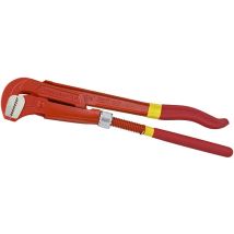 REX – verstellbare Rohrzange 1,5" – Chrom-Vanadium-Werkzeugstahl – 90° Backen – 3 Jahre Garantie