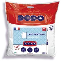 2er-set Mittel-kissen - Dodo - Das Authentische - 60 X 60 Cm - Weiß