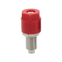 Donau Elektronik Prise Téléphonique, 4 Mm, Rouge, 3230