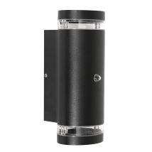 Steinhauer Außenleuchte – Wandleuchte Schwarz – Aluminium – IP54 – 8W – 690lm – 2700K – 2 Leuchtmittel – 2 Jahre Garantie