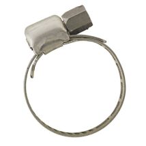 BOUTTÉ – Set mit 2 durchbrochenen Bandhalsketten – Metall – Durchmesser min: 0,5cm – Durchmesser max: 3cm – Gewicht: 0,049kg