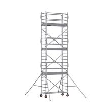 Geruest Experten - Rollgerüst 5 Gerüstdielen - Max.arbeitshöhe 12.90m - 7120112