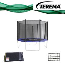Terena - Sicherheitsnetz Premium Ersatznetz Für Trampolin 305 Cm Mit 8 Stangen
