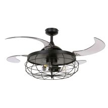 Beacon – Retractable Ceiling Fan – 122cm Diameter – 3 Speeds – Remote Control – Max Airflow 180m³/min – 60W Motor
