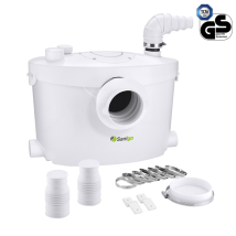 400w Silent Macerator Waste Water Pump With Removable Control Panel - Sanigo