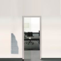 S-tech By Scrigno (210x90) Sm90 - S-tech Revoque - Armazón Para Puerta Corredera De Hoja Única O Doble