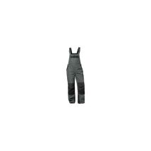 Salopette di protezione Everton Bolton – Taglia 56 – Grigio/Nero – 65% poliestere, 35% cotone – Utensileria ELYSEE