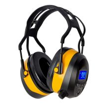 Gardtech - Bluetooth Ear Defenders Noise Cancelling Ear Defenders With Wireless Radio Mp3 Fm Safety Ear Muffs With Lcd Display 4gb Sd Card Adult Ear 