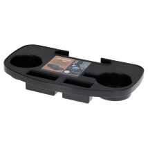 Tavolino nero per sedie da bar e giardino – 32 x 18 cm – Struttura in metallo o legno – Altezza 4 cm
