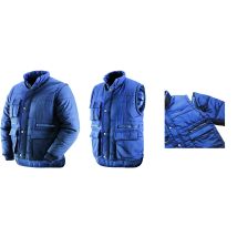 Giaccone Savoia 2 in 1 Blu – Taglia XL – 65% Poliestere, 35% Cotone – Giubbino Impermeabile e Traspirante
