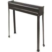 Grillkocher BBQ für Fleisch- und Fischspieße – 80 cm – Eisen – Tragbarer Grill – Handgefertigt in Italien