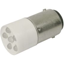 Cml 1864035w3 Led-signalleuchte Kaltweiß Ba15d 24 V/dc, 24 V/ac 2400 Mcd