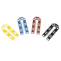 Broadfix – Standard U Packers – 60 Pieces – Waterproof Plastic – 101 x 43mm – Ideal for DIY and Home Improvement