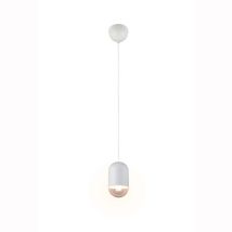 Esszimmerlampe Pendelleuchte Hängelampe Höhenverstellbar Weiß E27 H 150 Cm